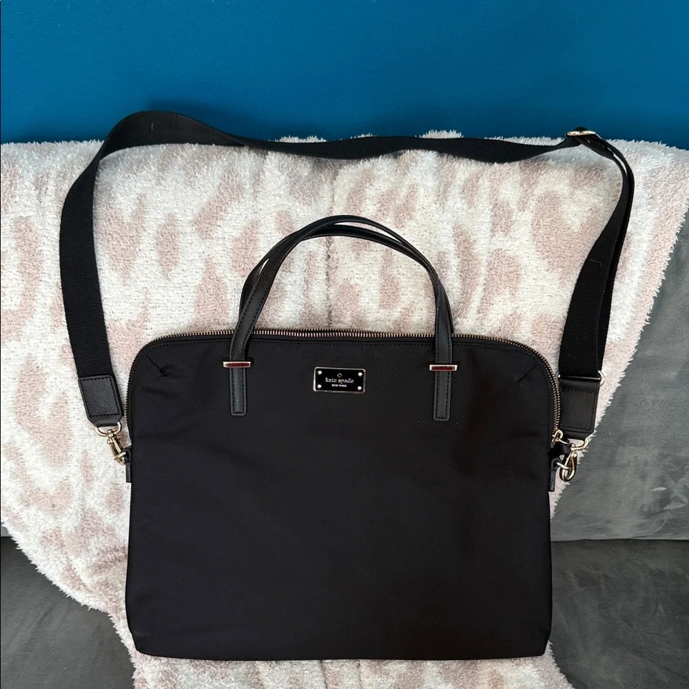 kate spade Black Laptop Bag with Shoulder Strap